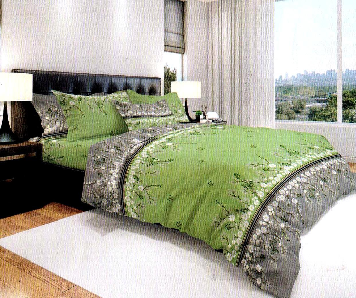 Комплект постільної білизни Бязь Голд Люкс №бл39 Сімейний 220х240, фото 1