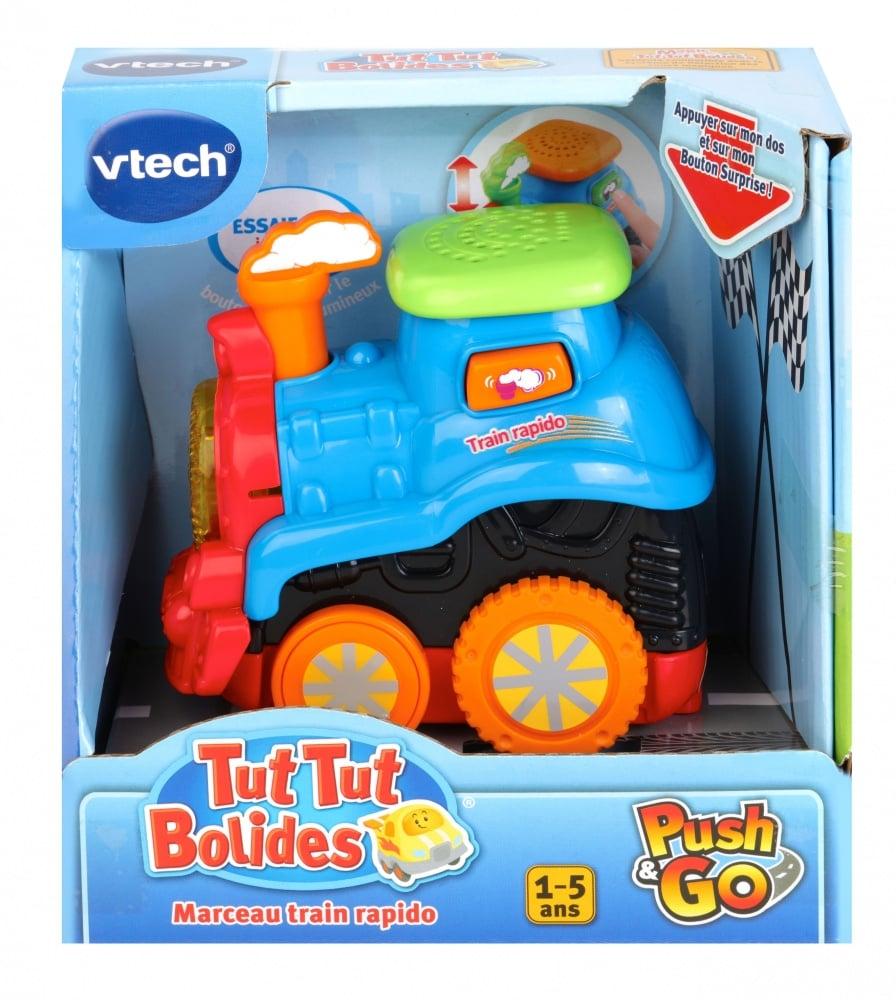 Vtech машинка Tut Tut Bolides – Транспортні Засоби Біб-Біб  "Тискни та Їдь" – 1-5 років  із звуком та світлом