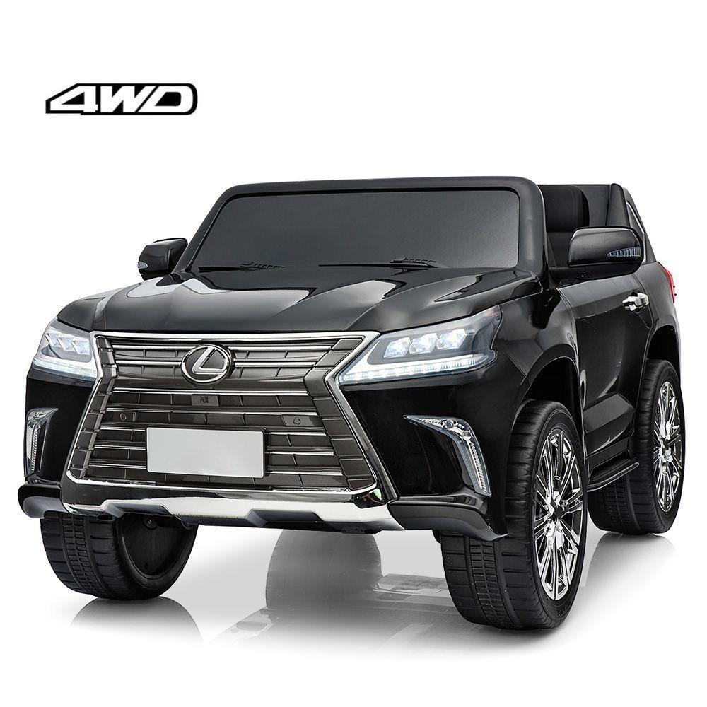 Дитячий електромобіль Lexus 4 мотори, чорний фарбований