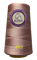 Нитки швейные № 40 (4000 ярдов) KIWI 465 пудра