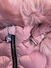 Пальто зимове на дівчаток в залишку, Setty Koop, 1, р. арт. ap874, фото 3