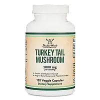 Double Wood Turkey Tail Mushroom / Трутовик разноцветный для поддержки иммунитета 120 капсул