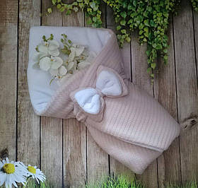 Зимовий конверт на виписку конверт-ковдра трансформер зі знімним наповнювачем