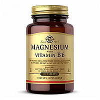 Магний с витамином В6 (Magnesium Vitamin B6) 133.3 мг/8.3 мг 100 таблеток SOL-01720