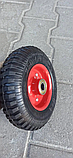 Колесо для тачки 2.50-4 цільнолите під 17 вісь, фото 3