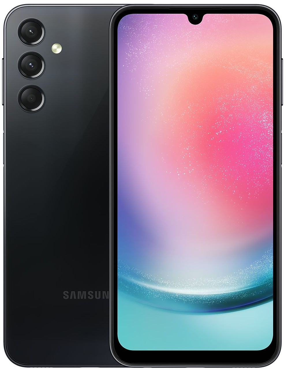 Samsung Galaxy A24 6/128GB Black (SM-A245F) UCRF Офіц.Гарантія 1 рік (*CPA -3% Знижка)_L