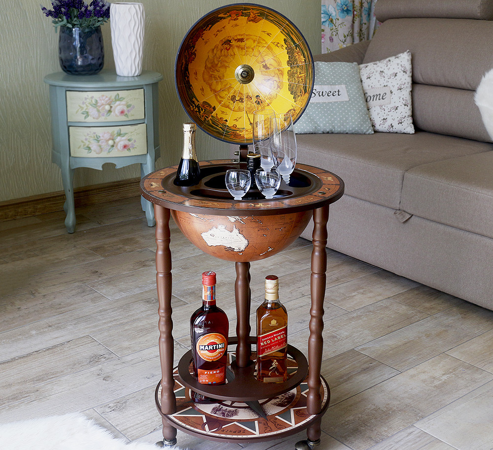 Глобус бар підлоговий RG 33001 N-M