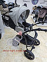 Дитяча коляска 2 в 1 Classik (Класик) Victoria Gold екошкіра, фото 7