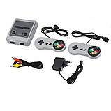 Ігрова консоль портативна Puls 8 Bit Classic Game Box 2 джойстика дротових 3000 вбудованих ігор, фото 2