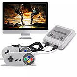 Ігрова консоль портативна Puls 8 Bit Classic Game Box 2 джойстика дротових 3000 вбудованих ігор, фото 5
