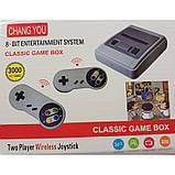 Ігрова консоль Puls 8 Bit Classic Game Box 2 джойстика бездротових 3000 вбудованих ігор, фото 3