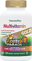 Мультивитамины для детей NaturesPlus, Animal Parade Gold, Children's Multivitamin Supplement, 120 таблеток