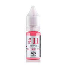 Пігмент для татуажу губ D|N NUDE BLUSH LIPS №11, 10 мл