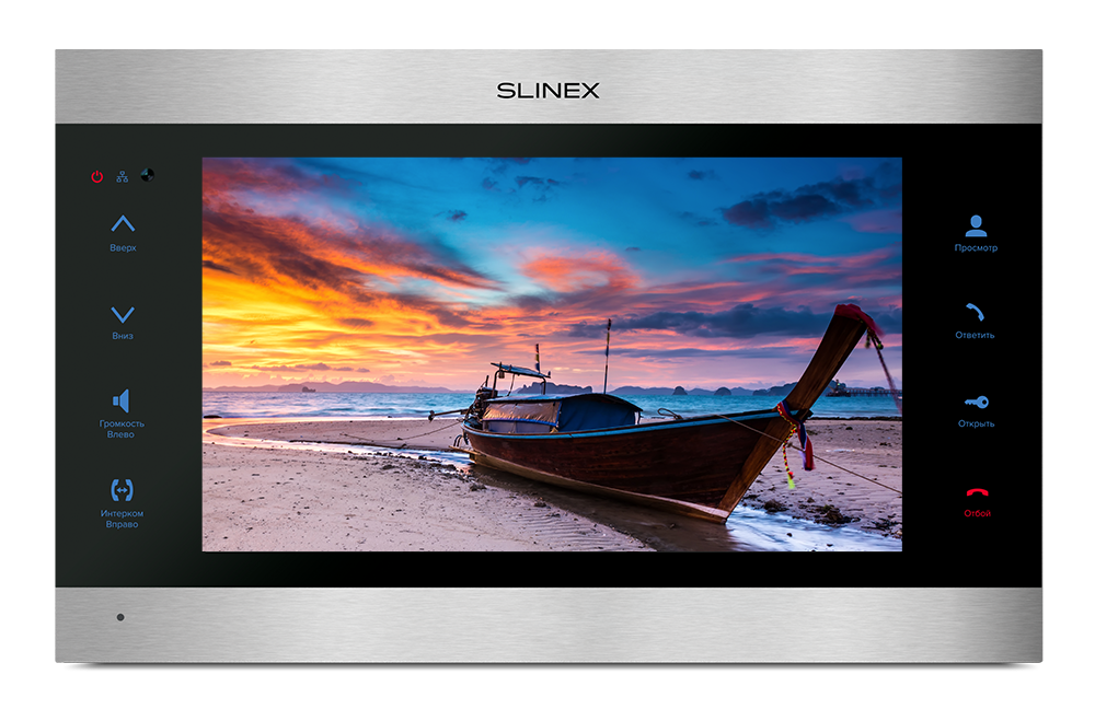 Відеодомофон Slinex SL-10IPTHD Silver + Black, фото 1