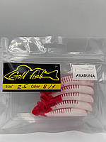 Силікон AVARUNA 2.5" знімний "Gold fish" color 8/1