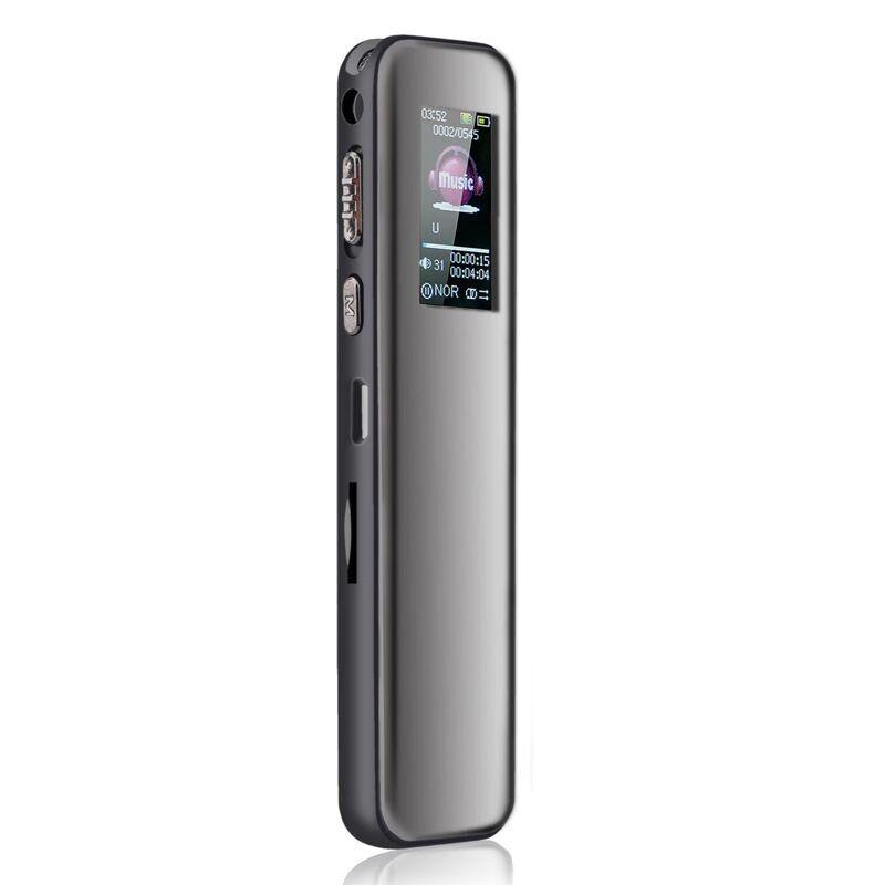 Диктофон цифровий Savetek GS-R60 8 Гб з активацією голосом Чорний (100640), фото 1