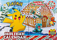 Pokemon - Новогодний Адвент-календарь 2023 24 фигурки покемона из пикача PKW3066