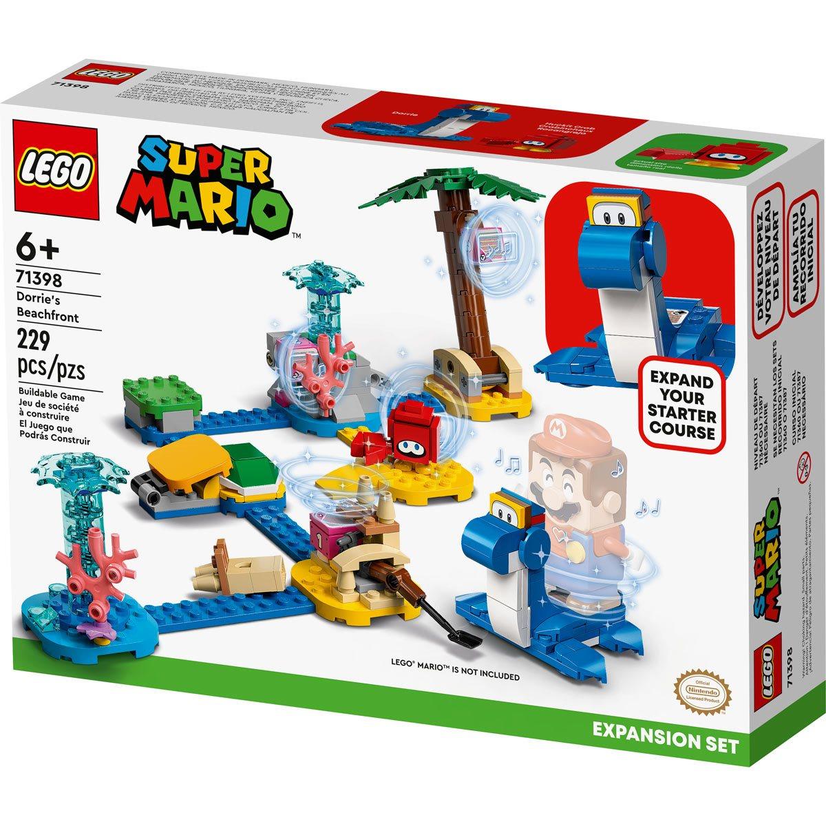 LEGO Super Mario 71398 додатковий набір Берег «Пляж Доррі», конструктор Супер Маріо