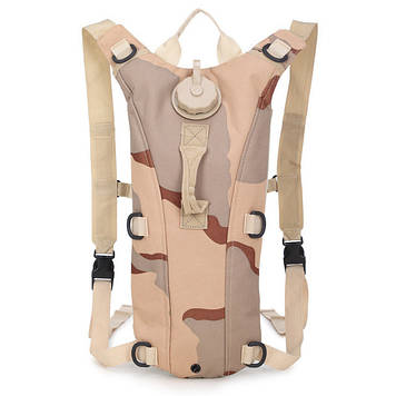 Рюкзак гідратор для води військовий — питна система Hotspeed 3 л Sansha camouflage (100880)