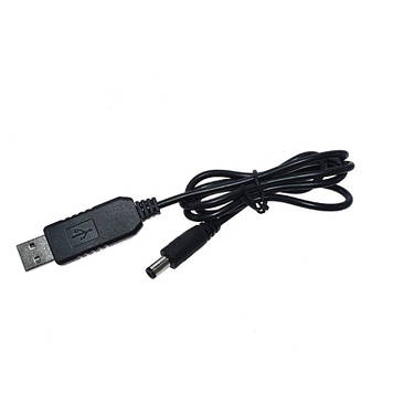 Підвищувальний USB-перетворювач напруги Nectronix DC 5 у 12 В 0.75 А 5.5x2.1 мм (100925)