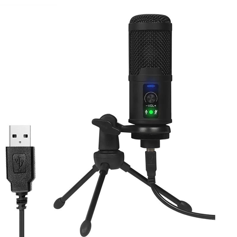 USB-мікрофон для ПК, ноутбука, студій для запису звуку Savetek M3, професійний, конденсаторний (100795), фото 1
