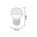 Лампочка світлодіодна E27 10W 6400К (холодного білого). Horoz Electric "ELITE", фото 2