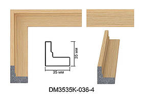 Пластиковий багет для рам DM3535K-036-4