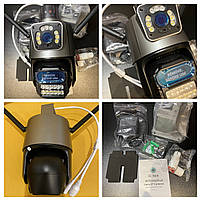 Вулична Wi-Fi камера Besder P10QS — 9 Мп, 3 незалежні об'єктиви, фото 10