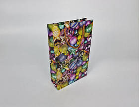 Новорічні пакети для подарунків, середній 17x26x8-029 (12 шт.)