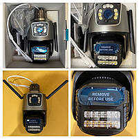 Вулична Wi-Fi камера Besder P10QS — 9 Мп, 3 незалежні об'єктиви, фото 9