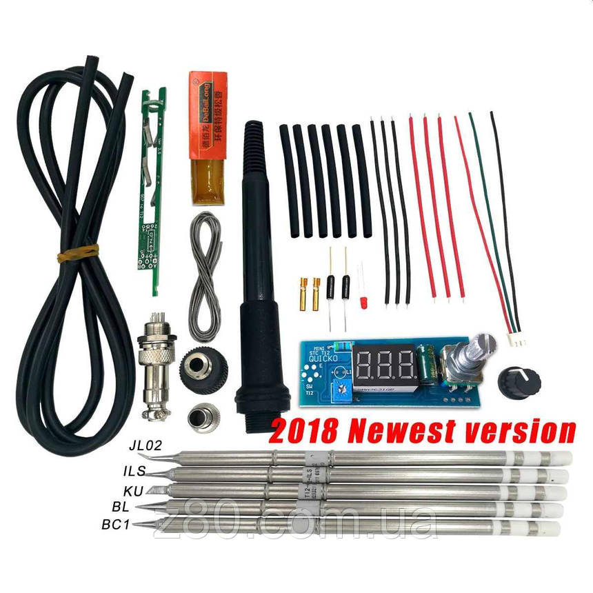 Набір для складання паяльної станції HAKKO T12 (5 жал), фото 1