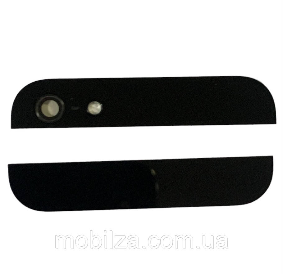 Скло камери iPhone 5G та скло корпуса Black, фото 1