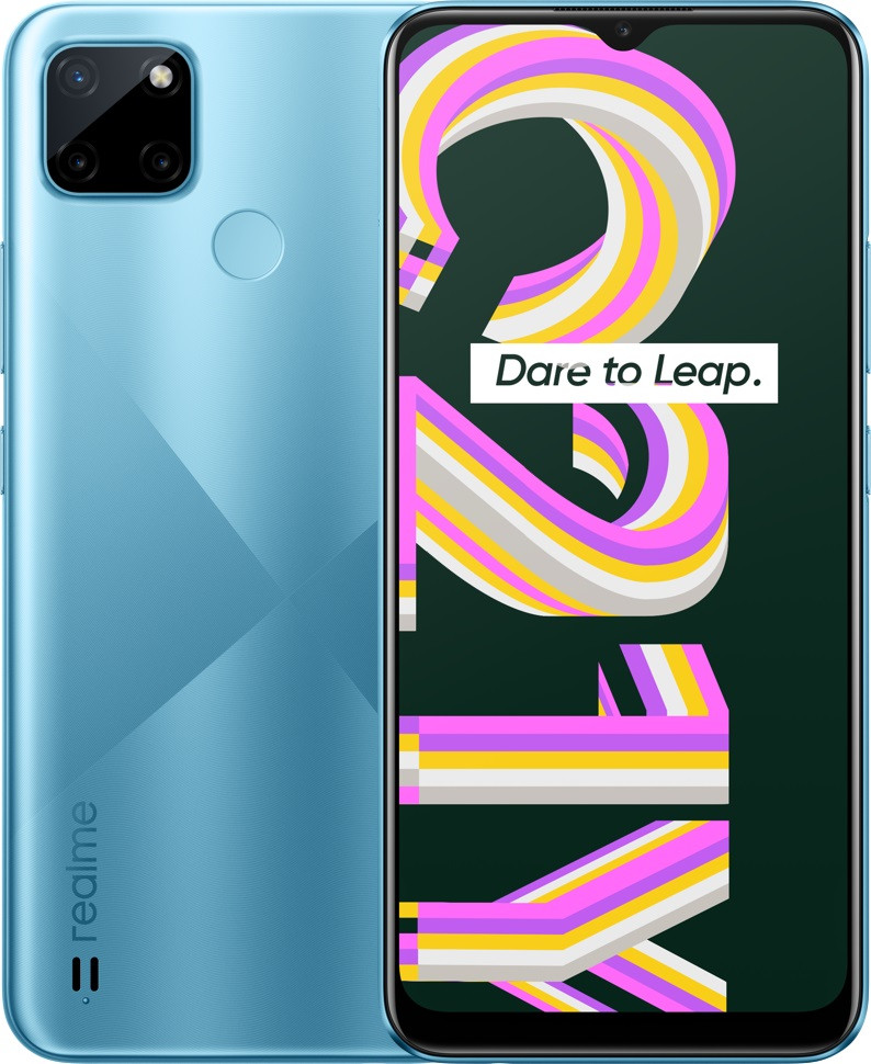Смартфон Realme C21Y 3/32GB Dual Sim Blue EU, фото 1