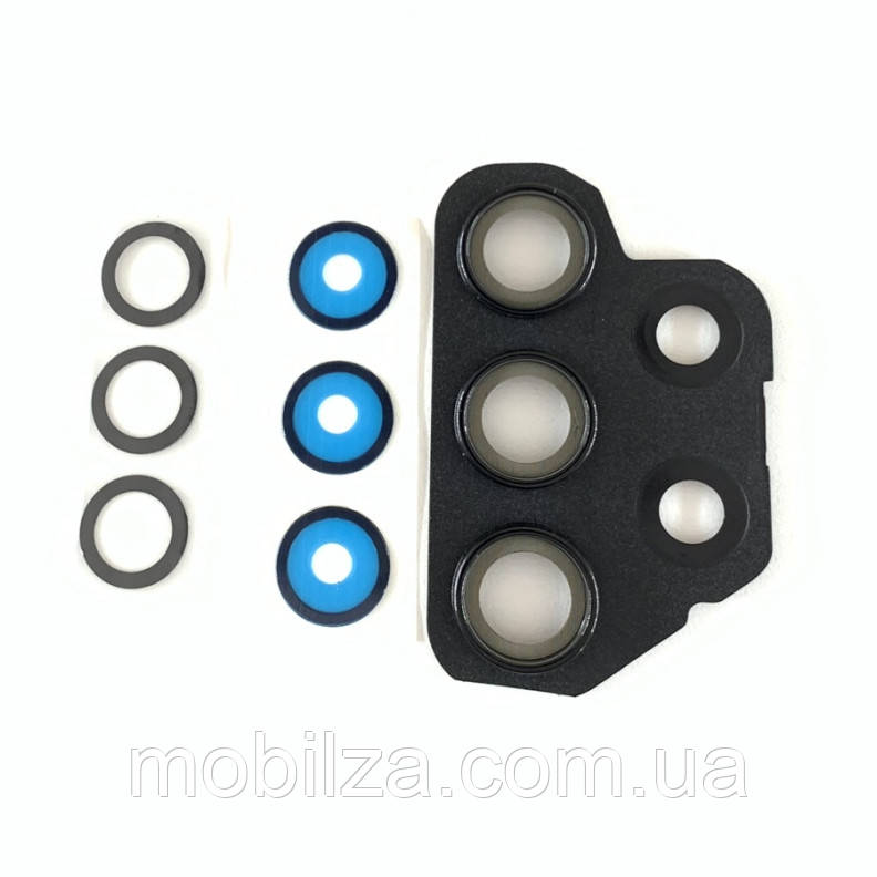 Скло камери для Samsung A32 / A325 з рамою Black, фото 1