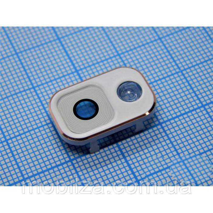 Скло камери для Samsung Note 3/N900/N9000/N9005/N9006 White Gold, фото 1