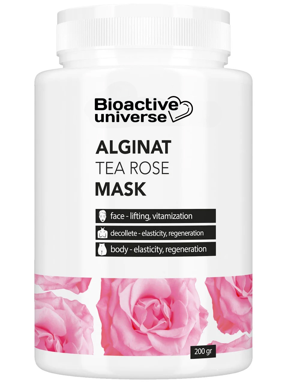 Альгинатная маска с розой, 200 г - фото 1 - id-p2003332642