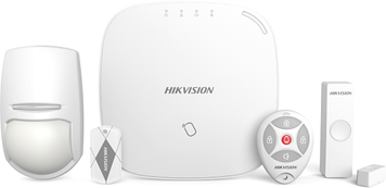 Комплект бездротової сигналізації Hikvision з брелоком і карткою DS-PWA32-NKGT (868 MHz)