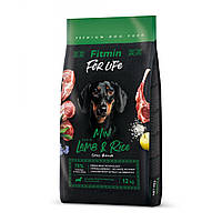 Fitmin For Life Mini Lamb & Rice 3 кг / гипоаллергенный комплексный корм для взрослых собак (ягненок с рисом)
