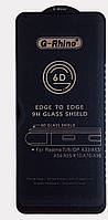 (Укр) Скло захисне G-Rhino Glass для Realme 7i / Realme 8i- чорний
