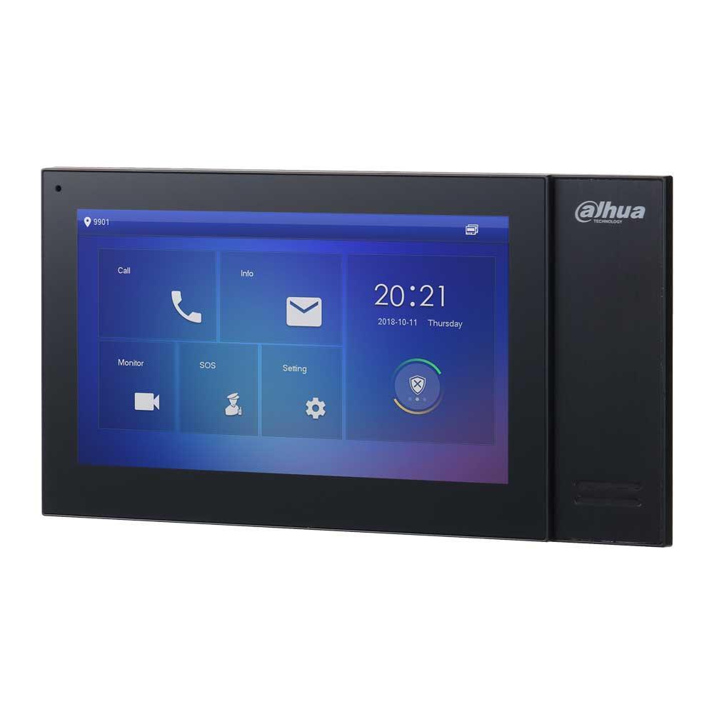 IP-відеодомофон Dahua DHI-VTH2421FB-P Black
