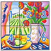 Набір для вишивання за нанесеною на канву схемою "The window view" . AIDA 14CT printed, 45*45 см, фото 4