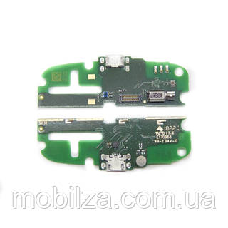 Нижня плата  Nokia 1 (конектор зарядки, мікрофон) Original