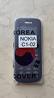 Корпус Nokia C1-02 (AAA) (черный) (полный комплект)