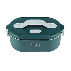 Контейнер для харчових продуктів Ланч бокс із підігрівом Adler AD 4505 зелений Польща