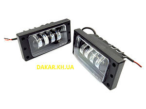 ВАЗ2110-2115 60W Фари універсальні двокольорові світлодіодні врізні