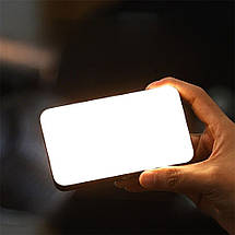 Cтудійна LED лампа FD140, 2500-9000K, 10-дюймова лампа для камер, RGB світло з акумулятором 3600 mАh, фото 3