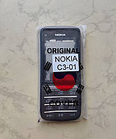 Корпус Nokia C3-01 (AAA) (черный )(полный комплект)