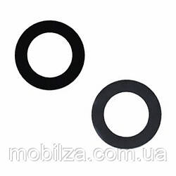 Скло камери для TECNO Spark 7 (комплект) Black, фото 1