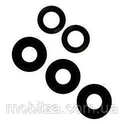 Скло камери для Samsung A23 4G / A235 (комплект) Black, фото 1