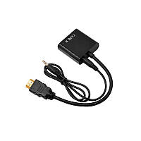 (Укр) Перехідник HDMI / VGA + AUX